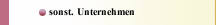 sonst. Unternehmen